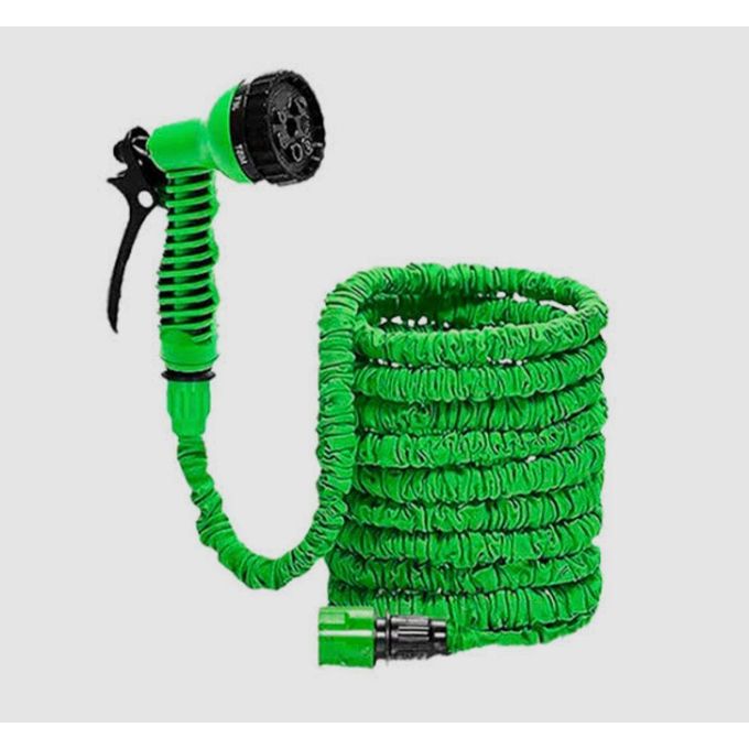 Expandable Garden Hose Pipe with 7-Pattern Spray Nozzle