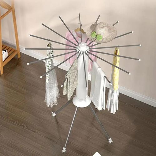 Foldable Star-Shape Clothes Drying Rack