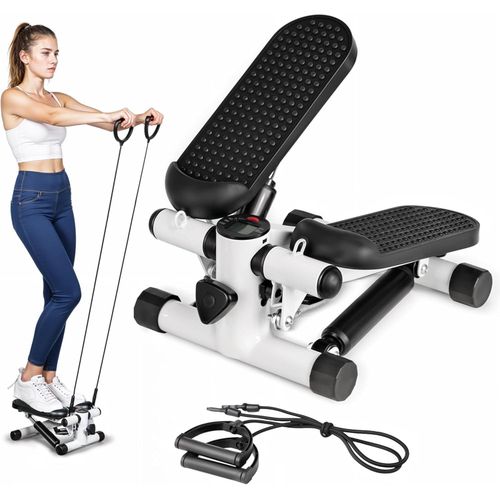 Mini Stair Stepper with Resistance Bands & LCD Display