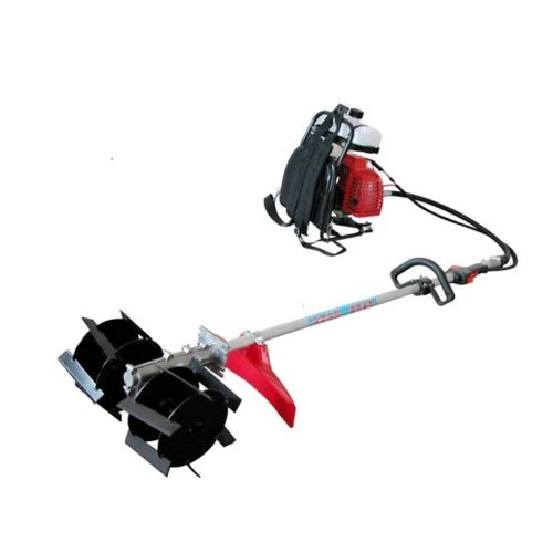 Backpack Brush Cutter with Rotary Tiller Attachment / Weed Gardner Machine