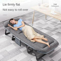Foldable Single Sleeping Bed with Mattress