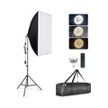 100W Photography LED Light Bulb with Remote Control & Tripod Stand