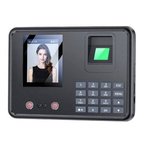 Yesido Biometric Attendance Machine | Face, Fingerprint, Palm Vein, Card & Password | 2.8" Display