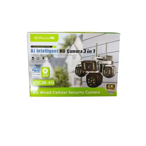 Calus VTC38-4G 3-in-1 Solar Security Camera