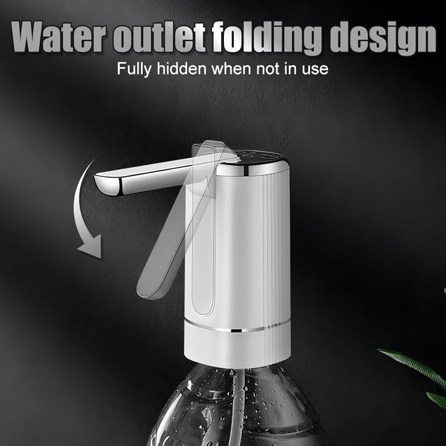 Electric Water Dispenser Pump with Folding Outlet