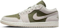 Air Jordan 1 Low SE Olive Sail cream and olive green sneakers