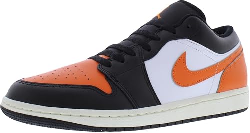 Air Jordan 1 Low Shattered Backboard black orange sneakers