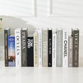 3 Pcs Decorative Books Set - Fashion and lifestyle covers displayed on shelf