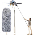 Extendable Microfiber Duster with Long Telescopic Handle