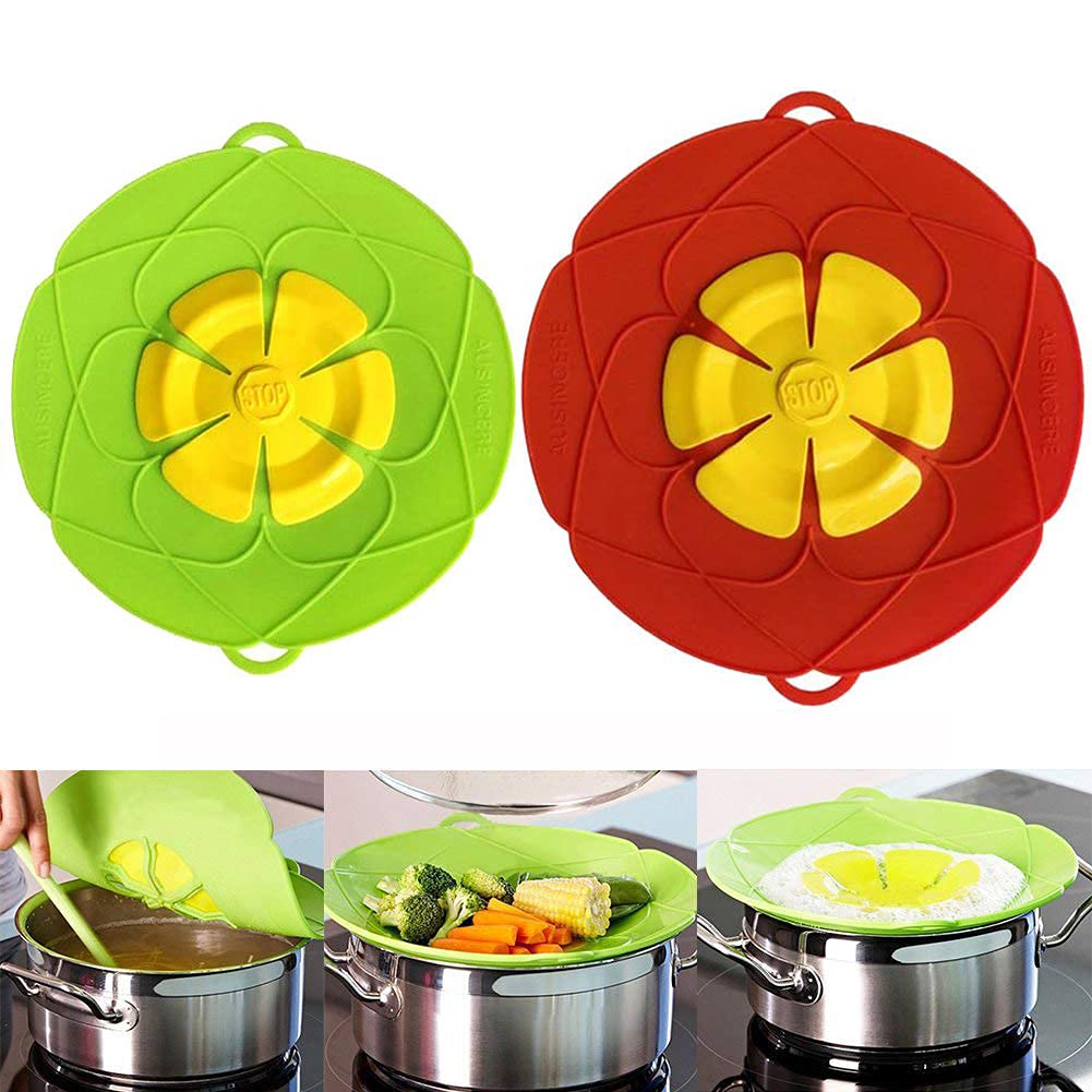 Silicone Spill-Stopper Lid