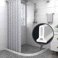 Flexible L-Shape Shower Water Barrier Strip