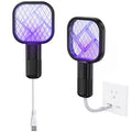 Electric Mosquito Swatter with UV Light – USB Rechargeable Bug Zapper Racket