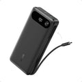 Anker 20,000mAh 87W Laptop Power Bank | Built-In USB-C Cable, 65W Two-Way, 2×USB-C & 1×USB-A