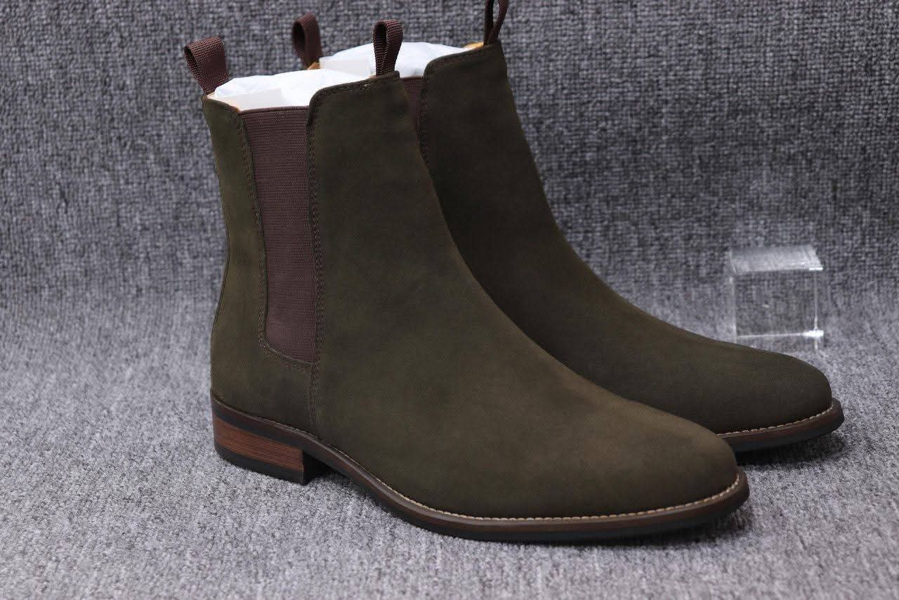 Suede Chelsea Boots