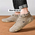 LDECK Men's Leather Sneakers