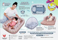Baby Mattress Sofa-Bed & Mosquito Net – Frozy Series (Blue & Pink)