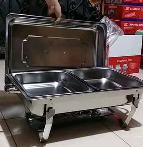 11L Double Chamber Chafing Dish / Food Warmer