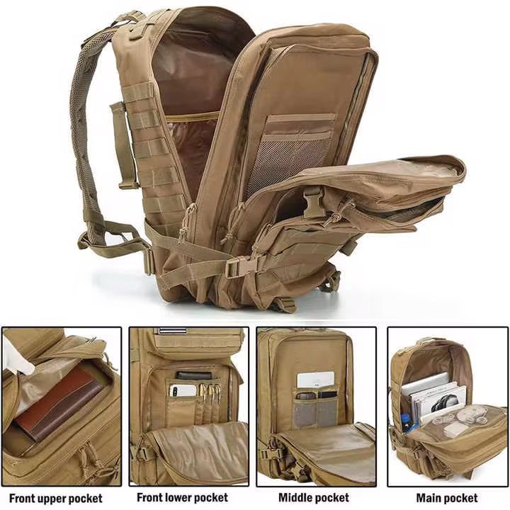 Military Tactical Backpack 45L – MOLLE System