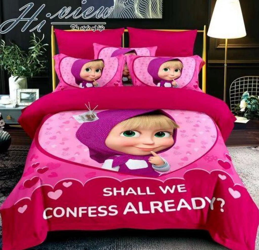 3pc Character Duvet Set 4x6
