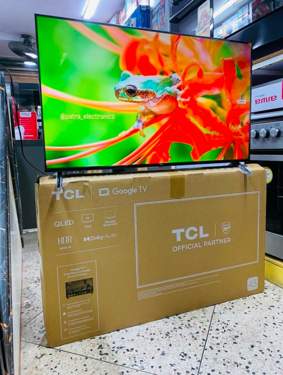 TCL 43" QLED Smart Google TV