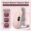 Smart Warm Palace Belt – Electric Heated Waist & Belly Warmer with 3-Speed Thermostat (Pink)