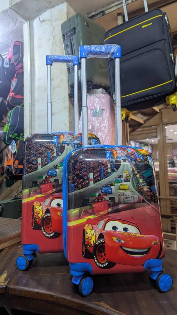 Kids Cars Lightning McQueen Luggage Set – 2 Pcs