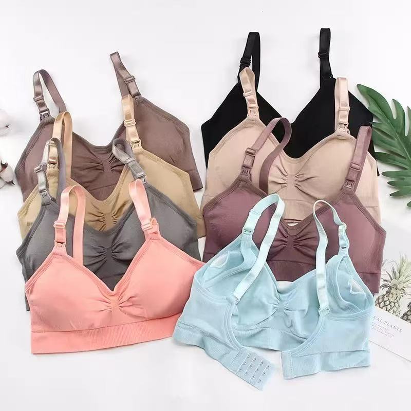 Seamless Nursing Breastfeeding Bra