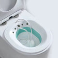 Sitz Bath Basin with Flushing Pipe