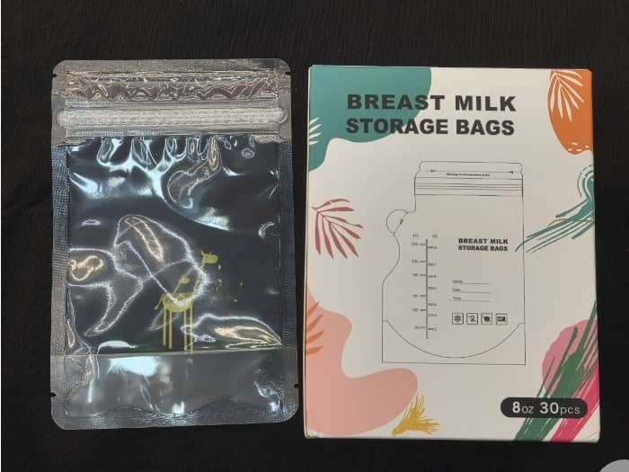 Breast Milk Storage Bags 8oz – 30 Pieces