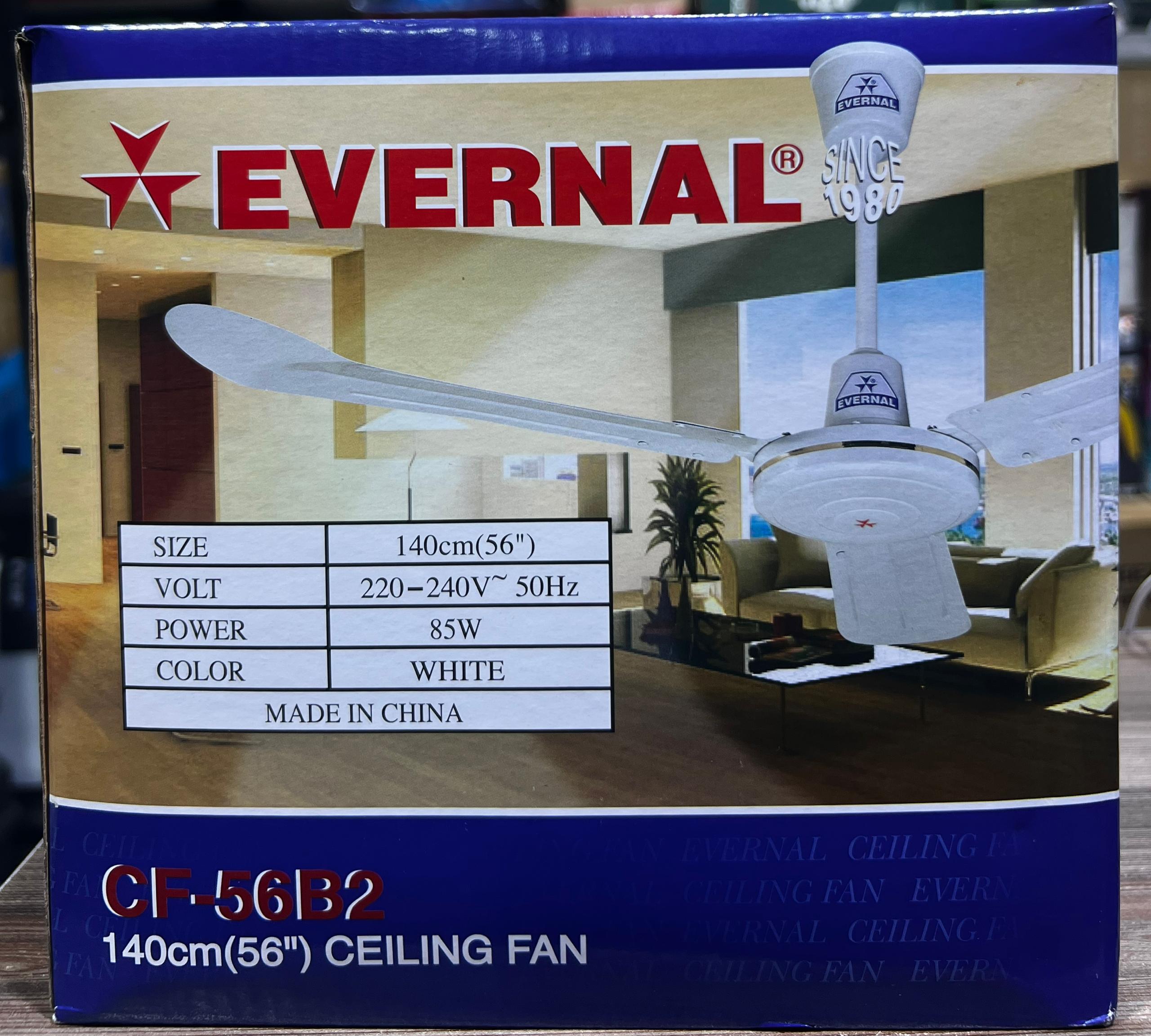 Evernal CF-56B2 Ceiling Fan 56"