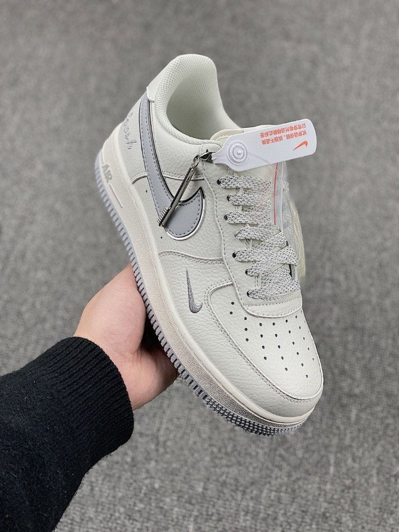 Nike Air Force 1 Low ‘Keep’ – Cream & Silver