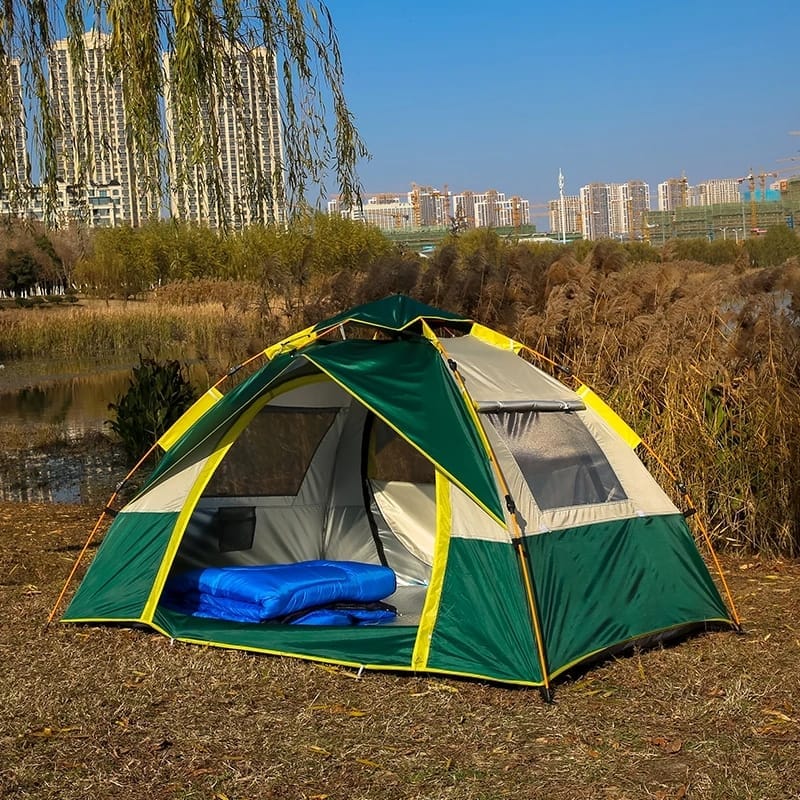4 People Automatic Camping Tent – Big Size