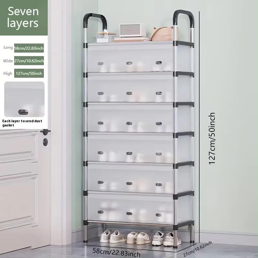 7 Layers Dustproof Shoe Rack