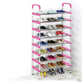 10 Layers Steel Shoe Rack