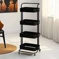 4-Layer Metallic Trolley Cart