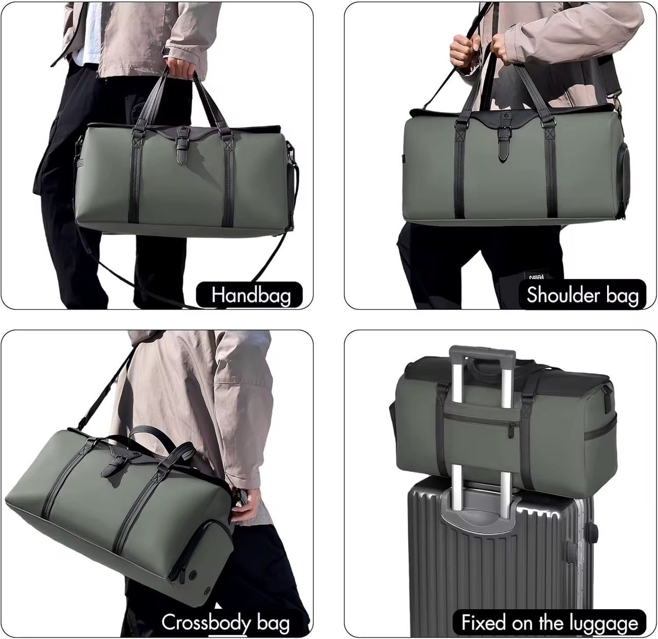 4-in-1 Waterproof Travel Duffel Bag