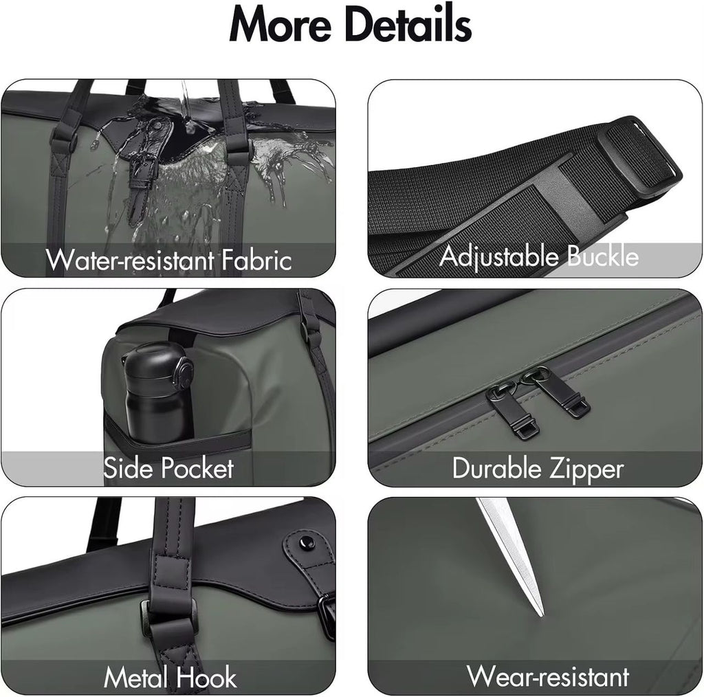 4-in-1 Waterproof Travel Duffel Bag