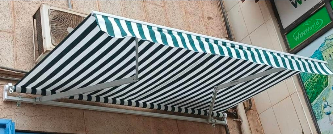 Retractable Awning / Shade Canopy – 3x2 Meters