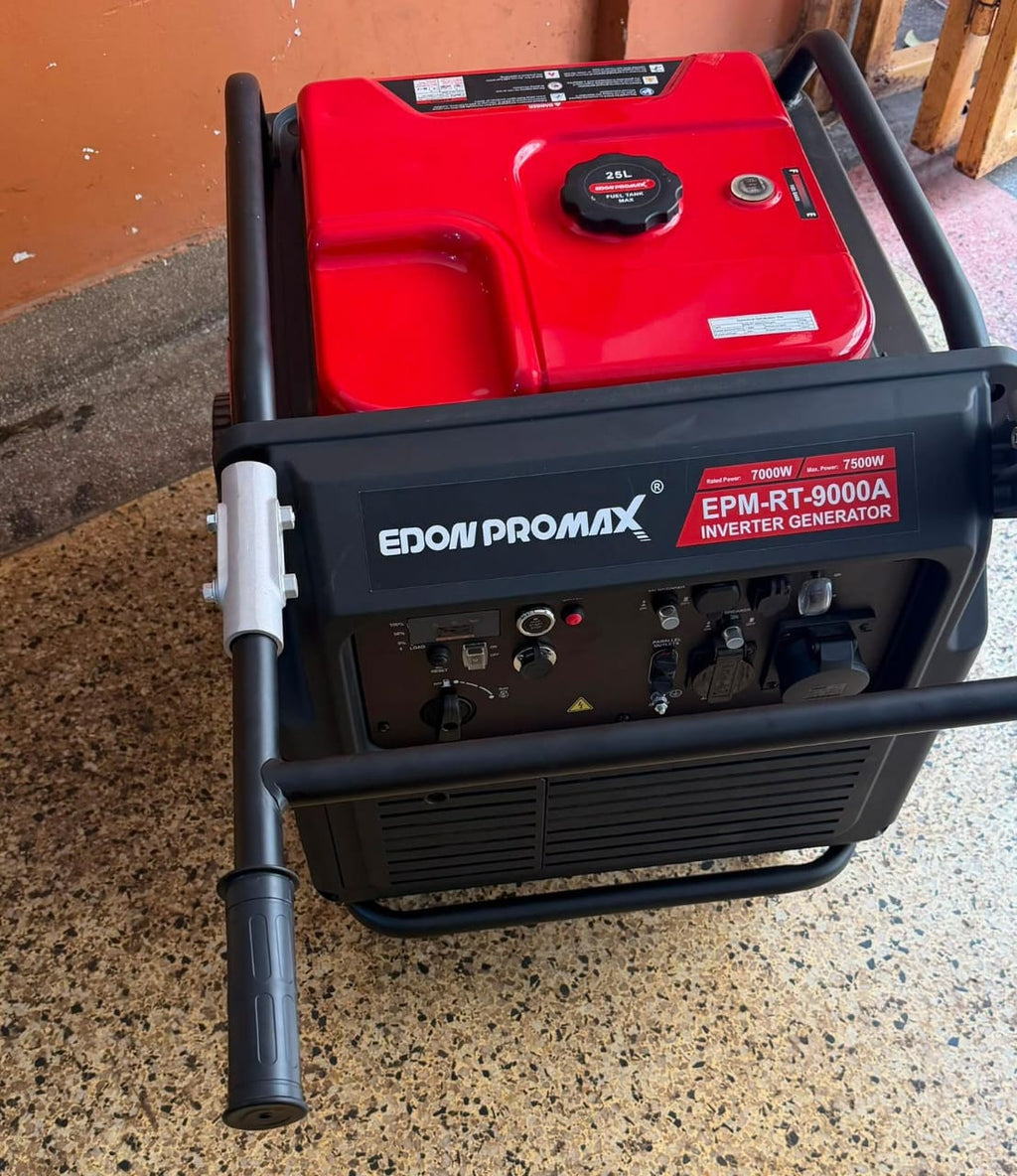 EDONPROMAX EPM-RT-9000A 7.5KVA Silent Inverter Generator with Foldable Handle
