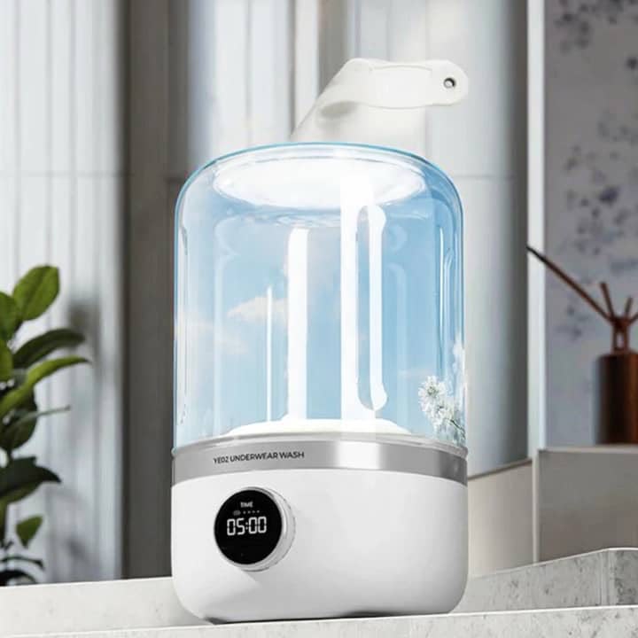 YY02 Portable Rechargeable Underwear Washing Machine – Mini Smart Washer