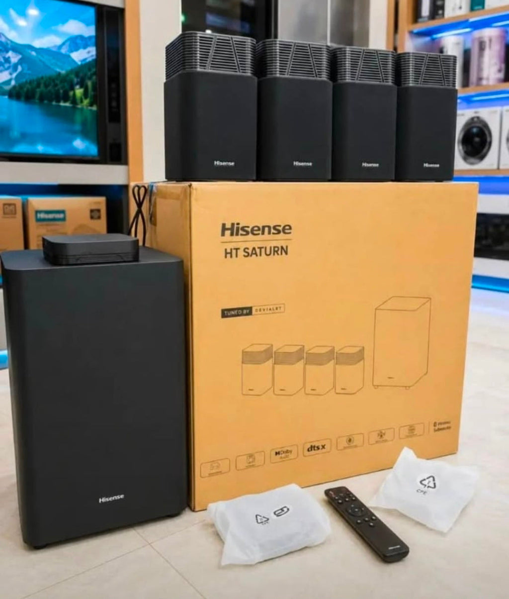 Hisense HT Saturn 5.1 Home Theater Sound System with Bluetooth Subwoofer
