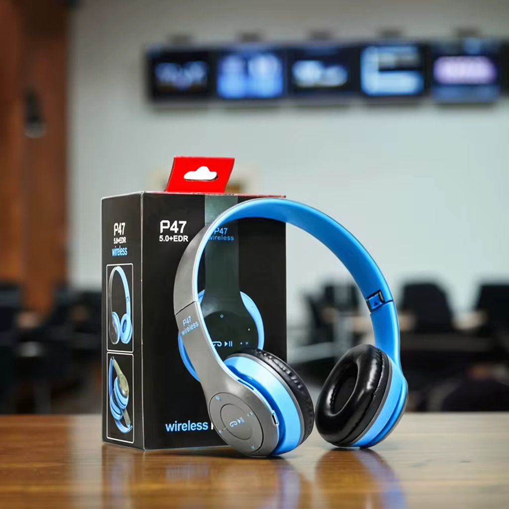 P47 Wireless Bluetooth Headphones 5.0+EDR
