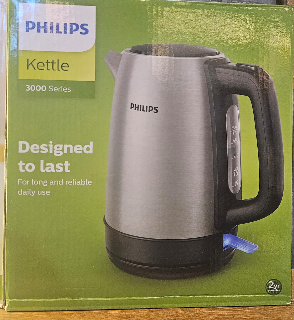 Philips 3000 Series Stainless Steel Electric Kettle