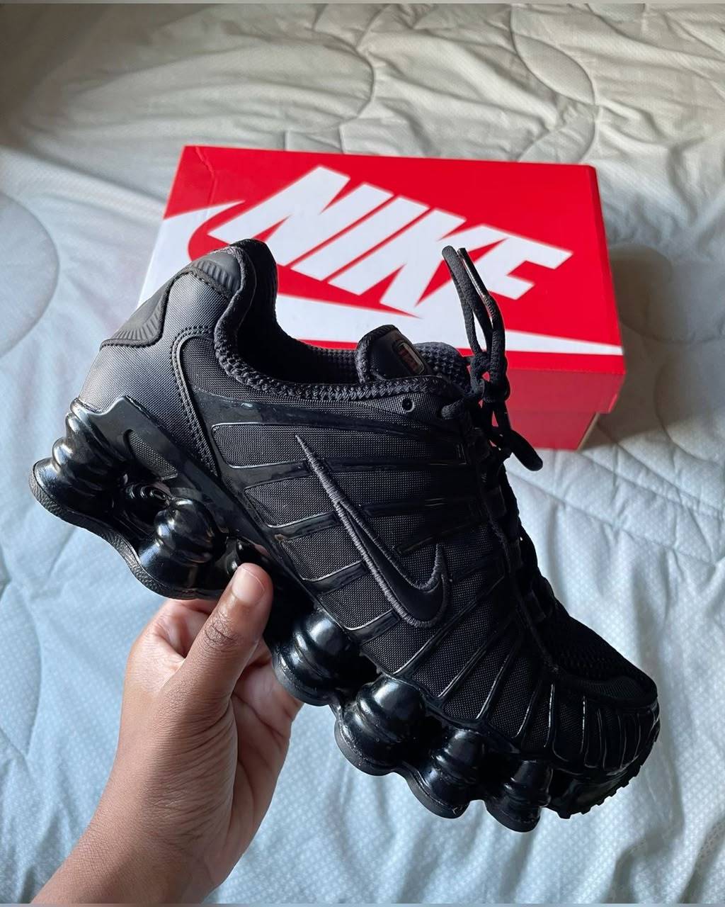 Nike Shox TL Sneakers – Triple Black