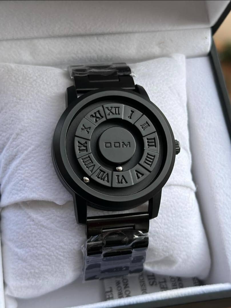 DOM Magnetic Ball Watch – All Black Edition