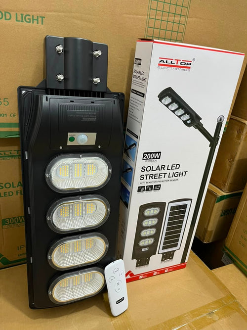 200W Solar LED Street Light
