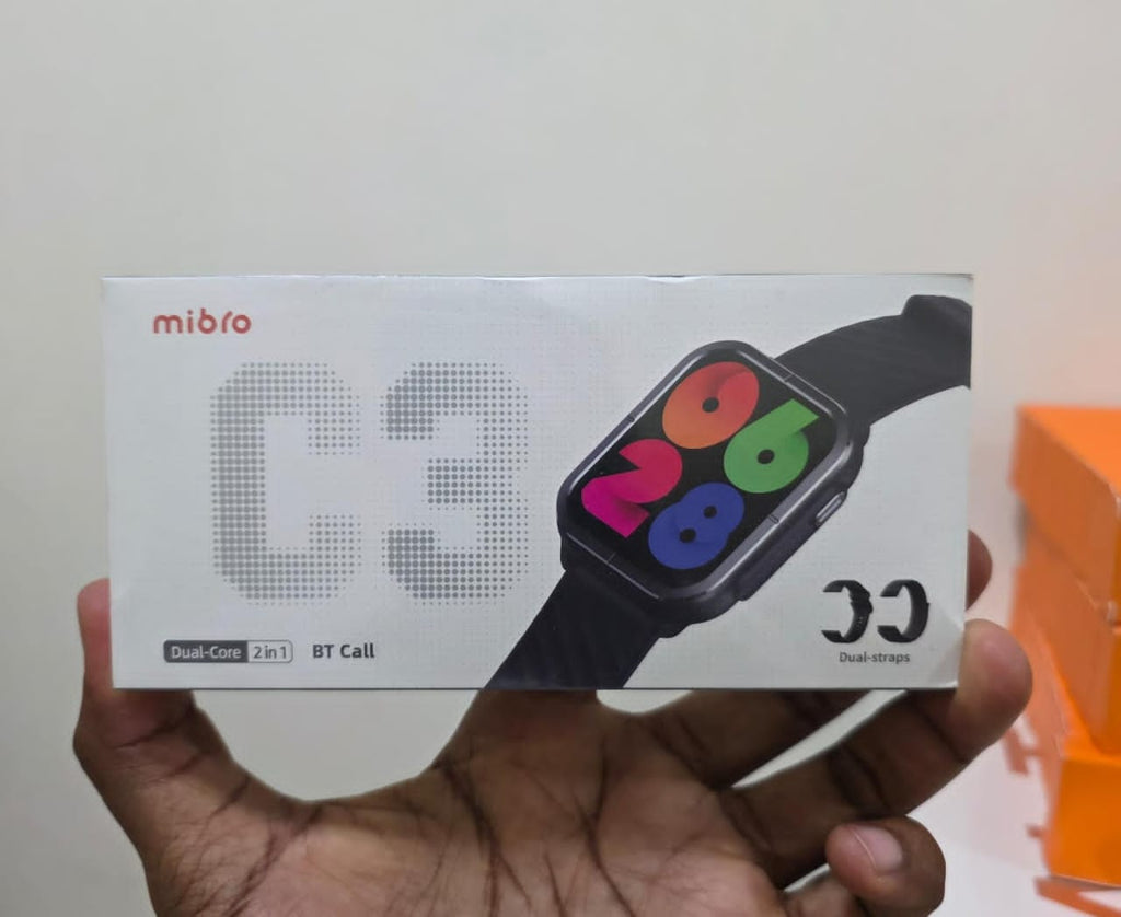 Mibro C3 Bluetooth Calling Smartwatch with Dual Straps