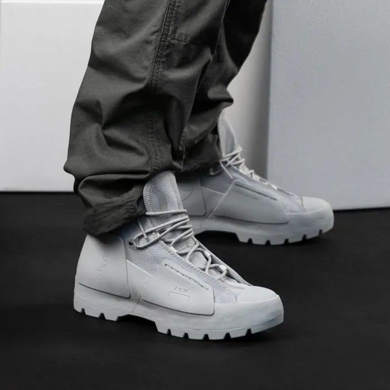Tactical High-Top Sneaker Boots Grey
