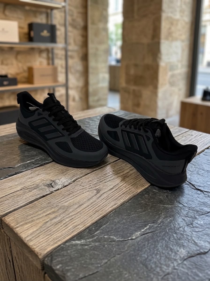 Adidas Running Sneakers Triple Black