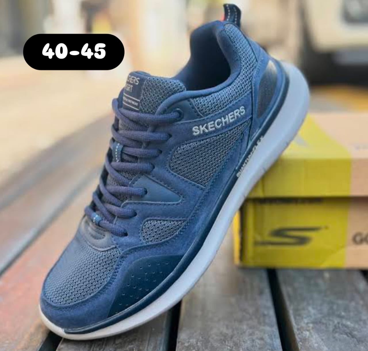 Skechers Low-Top Sneakers Navy Blue